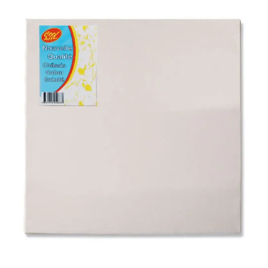 Châssis carton entoilé 30 x 30 cm