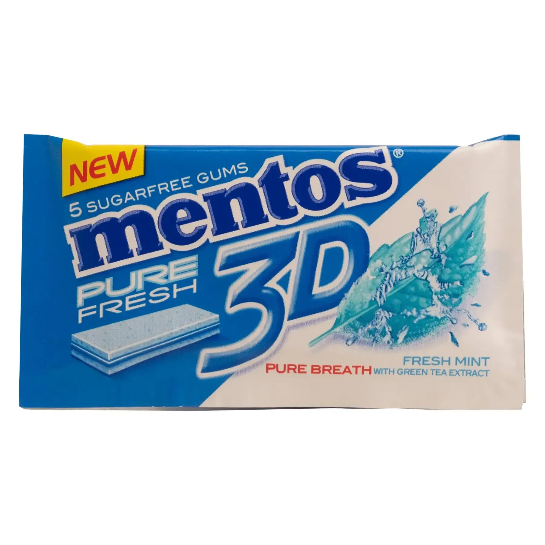 Chewing gum menthe fraîche Pure Fresh 3D