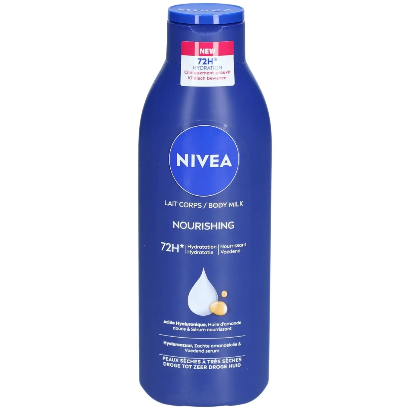 Lait corps nourrissant peau sèche