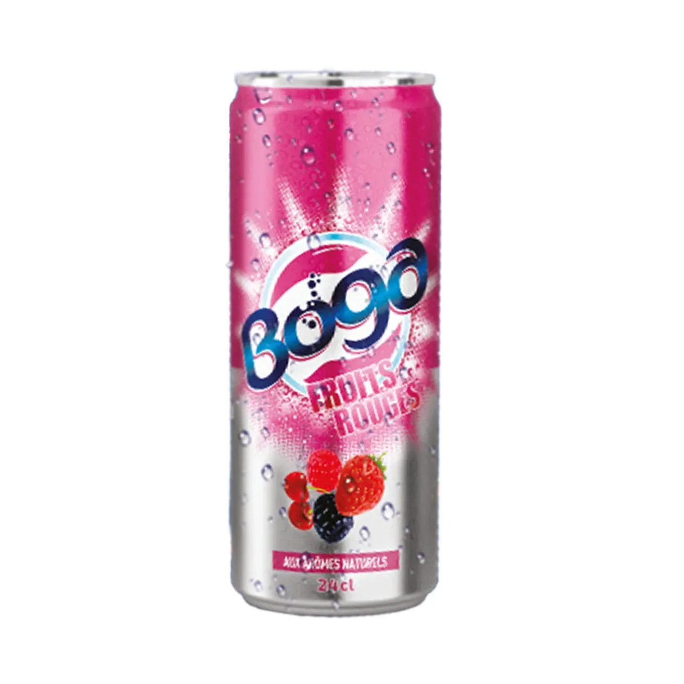 Boisson aromatisée aux fruits rouges Boga