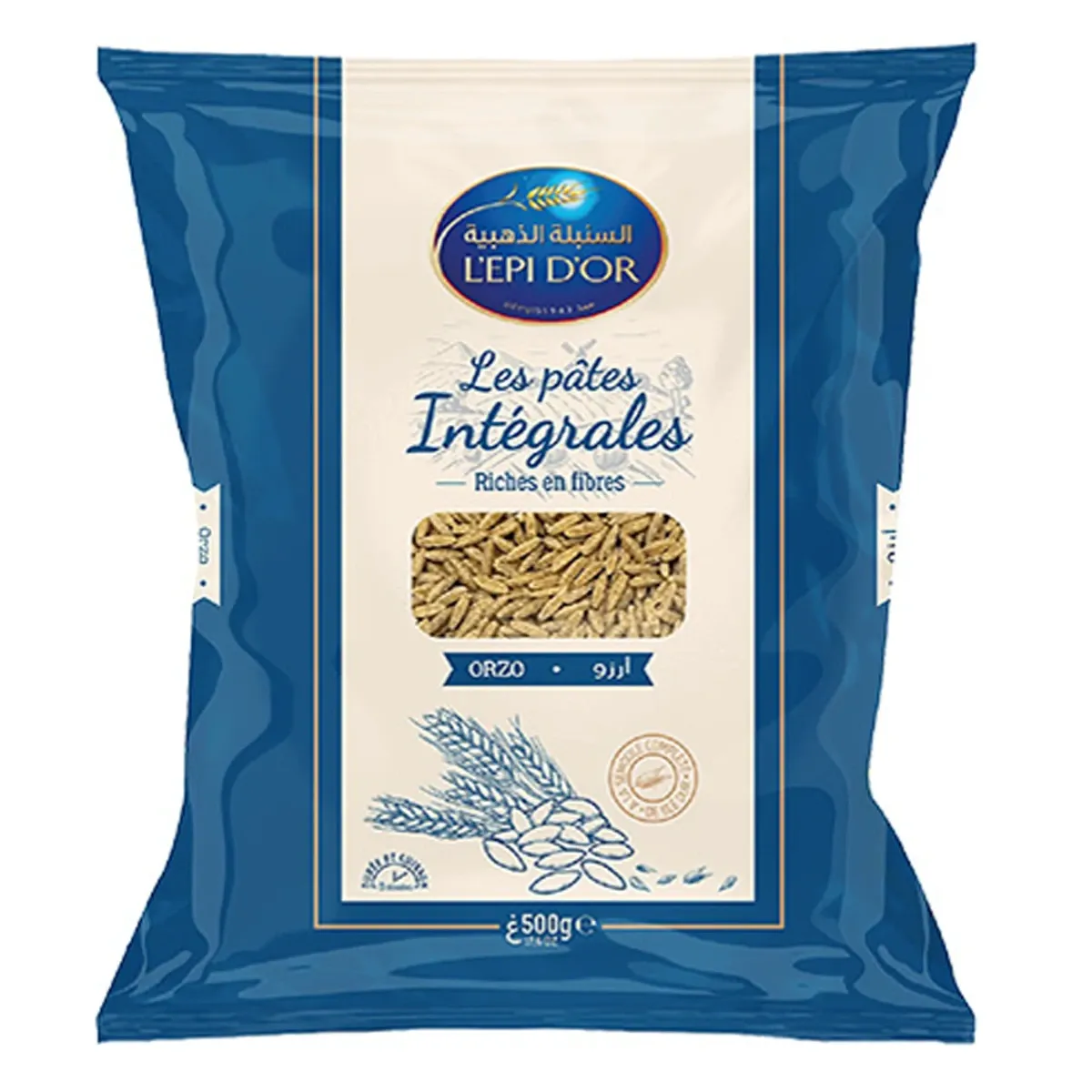 Les pâtes intégrales ORZO