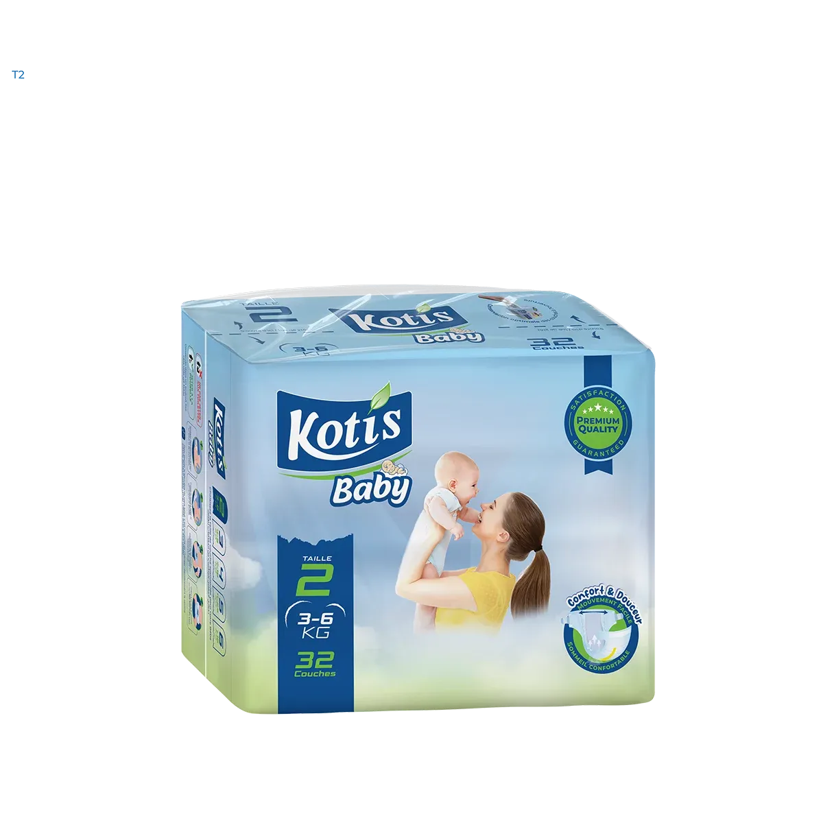 Couches bébé Confort et douceur