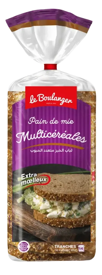 Pain de mie multi-céréales