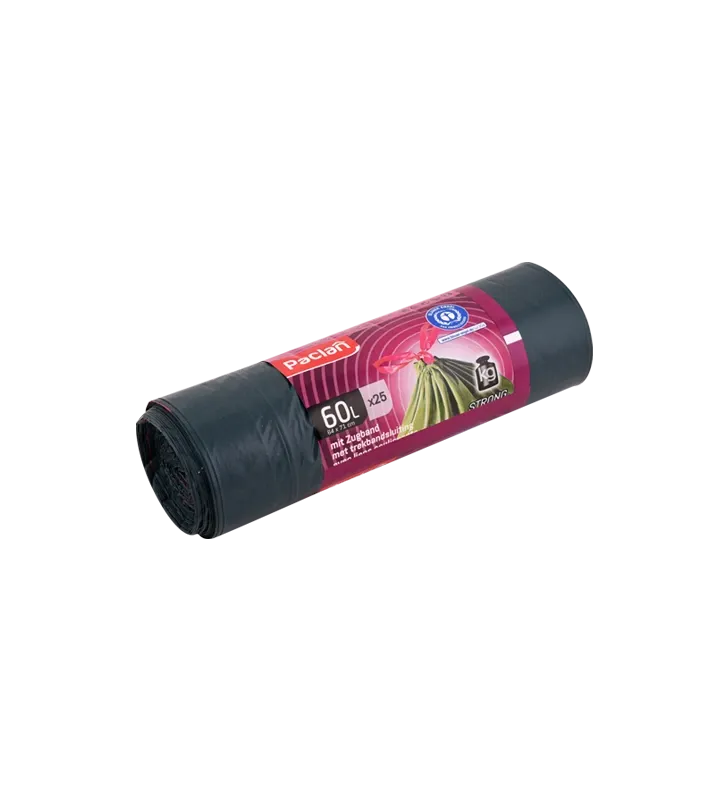 de 25 sacs poubelle vert 60 litres