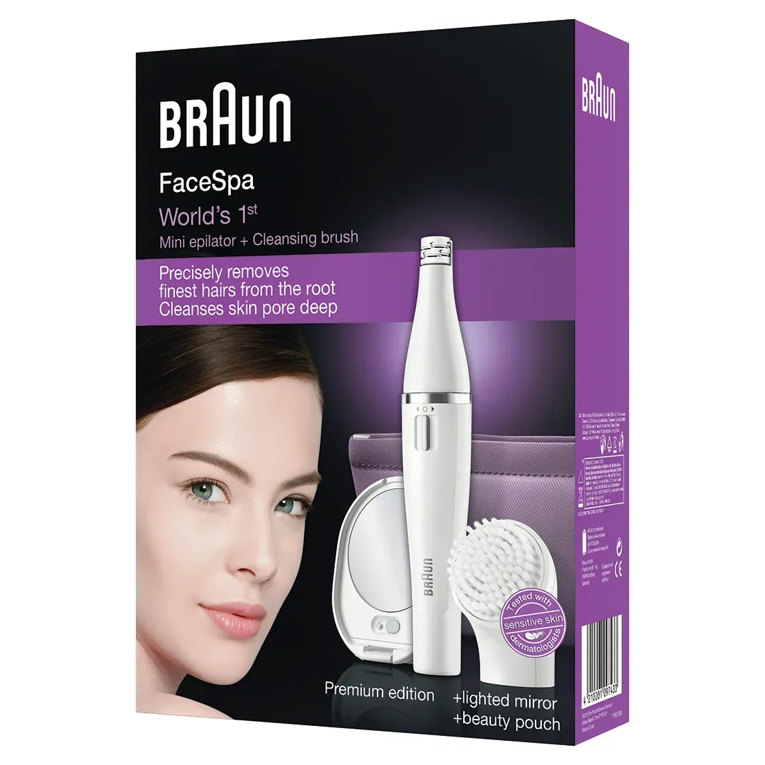 Epilateur visage et Brosse nettoyante