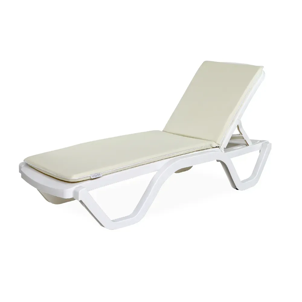 Transat piscine sans accoudoires