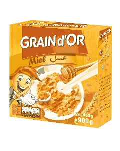 Céréales au miel Grain d'Or