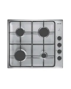 Plaque de cuisson 4 feux 60cl inox