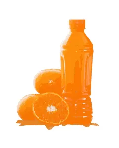 Jus d'orange fraîchement pressé