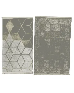 Lot de 3 tapis chambre parents