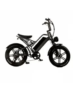 Moto vélo électrique - Noir & Gris