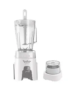 Blender Moulinex blanc avec moulin