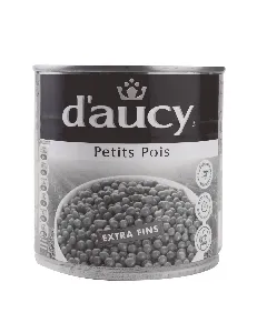 Petits pois à l'étuvée extra fins