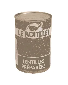 Lentilles préparées