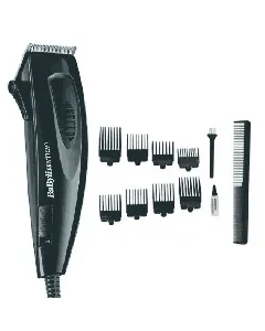 rasoir électrique Babyliss bleu  + accessoires et 8 guides de cheveux 