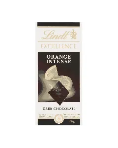 Chocolat noir Lindt Excellence Orange