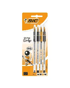 Blister de 4 stylos Cristal Grip