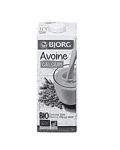 Brique de 1l de la boisson végétale avoine calcium bio - Bjorg