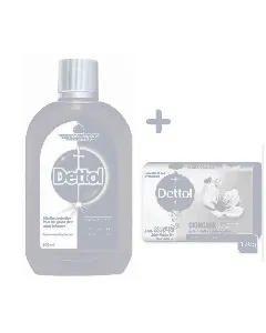 Désinfectant liquide antiseptique + savon de toilette care DETTOL