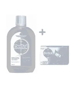 Désinfectant liquide antiseptique + savon de toilette cool DETTOL