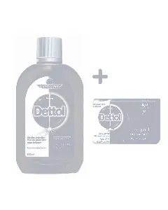 Désinfectant liquide antiseptique + savon de toilette original DETTOL