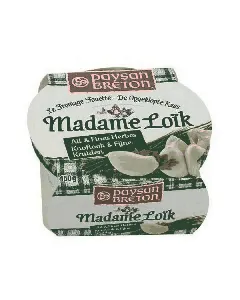 Fromage fouetté Madame Loïk à l'ail & aux fines herbes 