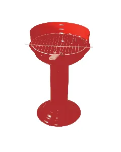 Barbecues à charbon rond turbo 38cm