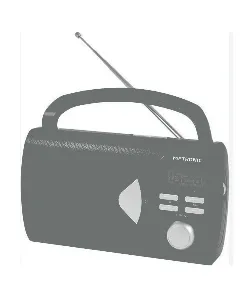 Radio réveil portable AM/FM