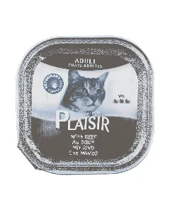 Pâtés pour chats au bœuf