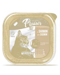 Aliment pour chat au saumon