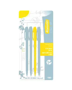 Stylos transparents 055 couleurs assorties