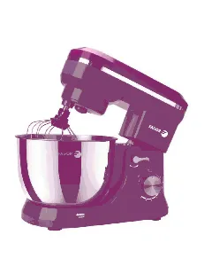 Robot pétrin 5L 1000W  violet et inox