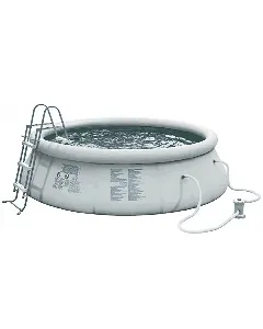 Kit piscine autoportante gris idéale pour votre été