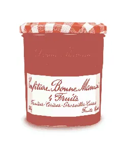 Confiture aux fruits rouges