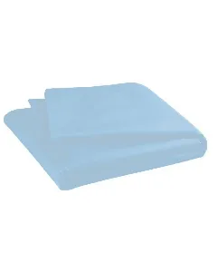 Drap plat bleu