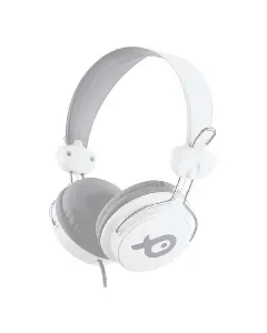 Casque avec micro blanc