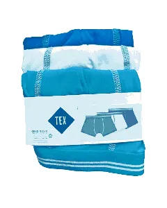 Lot de 3 boxers turquoise