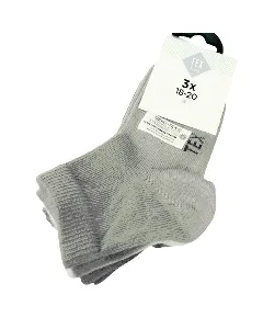 Lot de 3 chaussettes rose