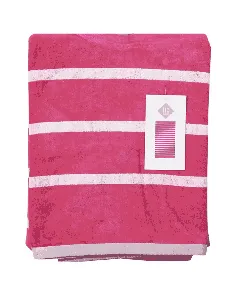 Drap de plage rose fuchsia Sailor