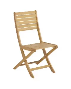 Chaise pliante en bois Bali