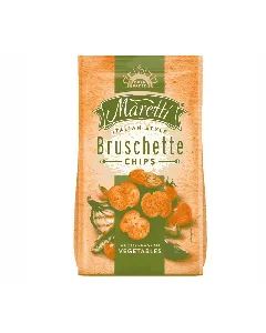 Bruschette chips légumes méditerranéens