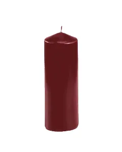 Bougie cylindrique Rouge Bordeaux