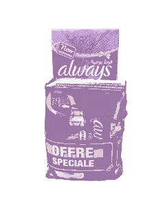 Lot de protège slip + serviettes maxi noirs