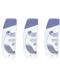 Lot de 3 shampooings cheveux lisse et soyeux