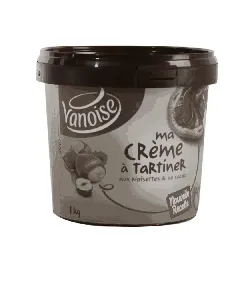 Crème à tartiner noisettes et cacao