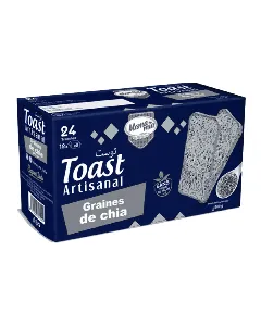 Toast artisanal aux graines de chia