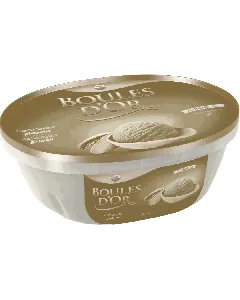 Glace familiale pistache Boules d'or