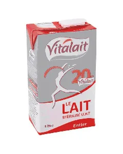 Lait stérilisé U.H.T 