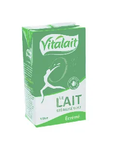 Lait écrémé 0% matière grasse  