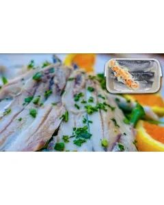 Filets de sardines marinés